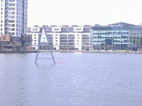 looking west to gallery quay.