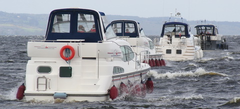 Convoy on Lough Derg