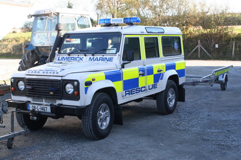 Limerick Marine SAR Land Rover