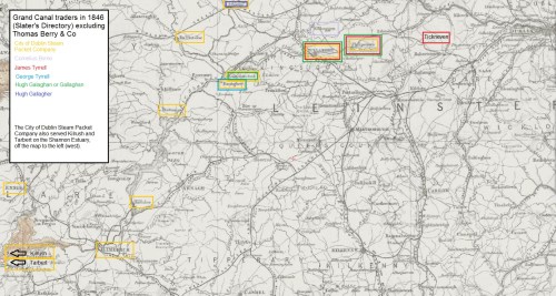 Grand Canal carriers 1846 excl Thomas Berry