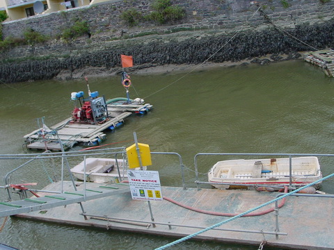 Waterford & District Boat Owners Association pontoon