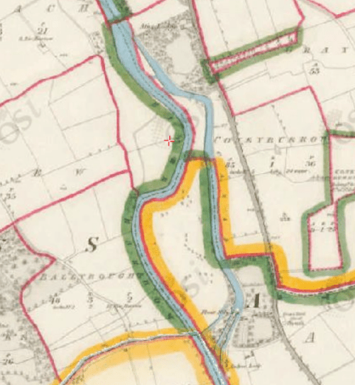 The lateral canal at Ardree on the Barrow