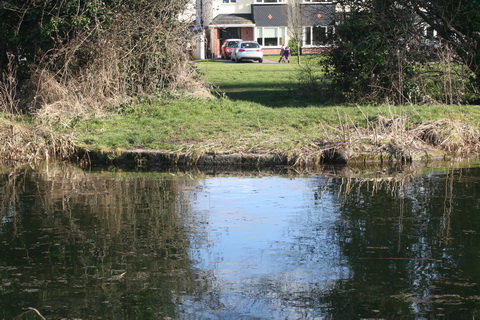 Sallins dry dock across the canal 20150308 02