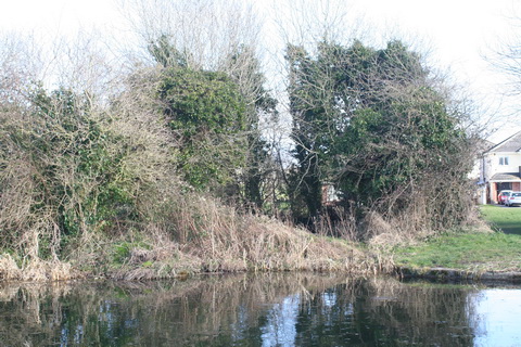 Sallins dry dock across the canal 20150308 03