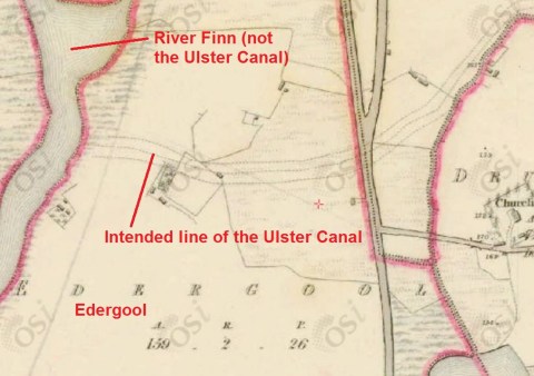 Edergoole poss lifting bridge (OSI ~1840)
