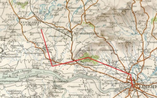 The flight of the balloon (OSI ~1840)